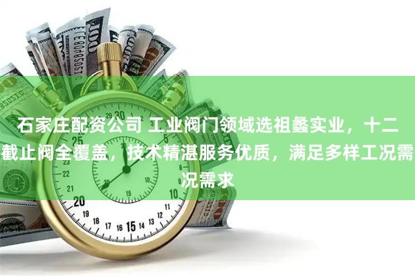 石家庄配资公司 工业阀门领域选祖蠡实业，十二类截止阀全覆盖，技术精湛服务优质，满足多样工况需求